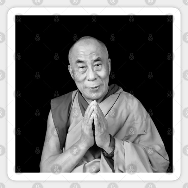 Dalai Lama Spiritual Leader Sticker by Closeddoor